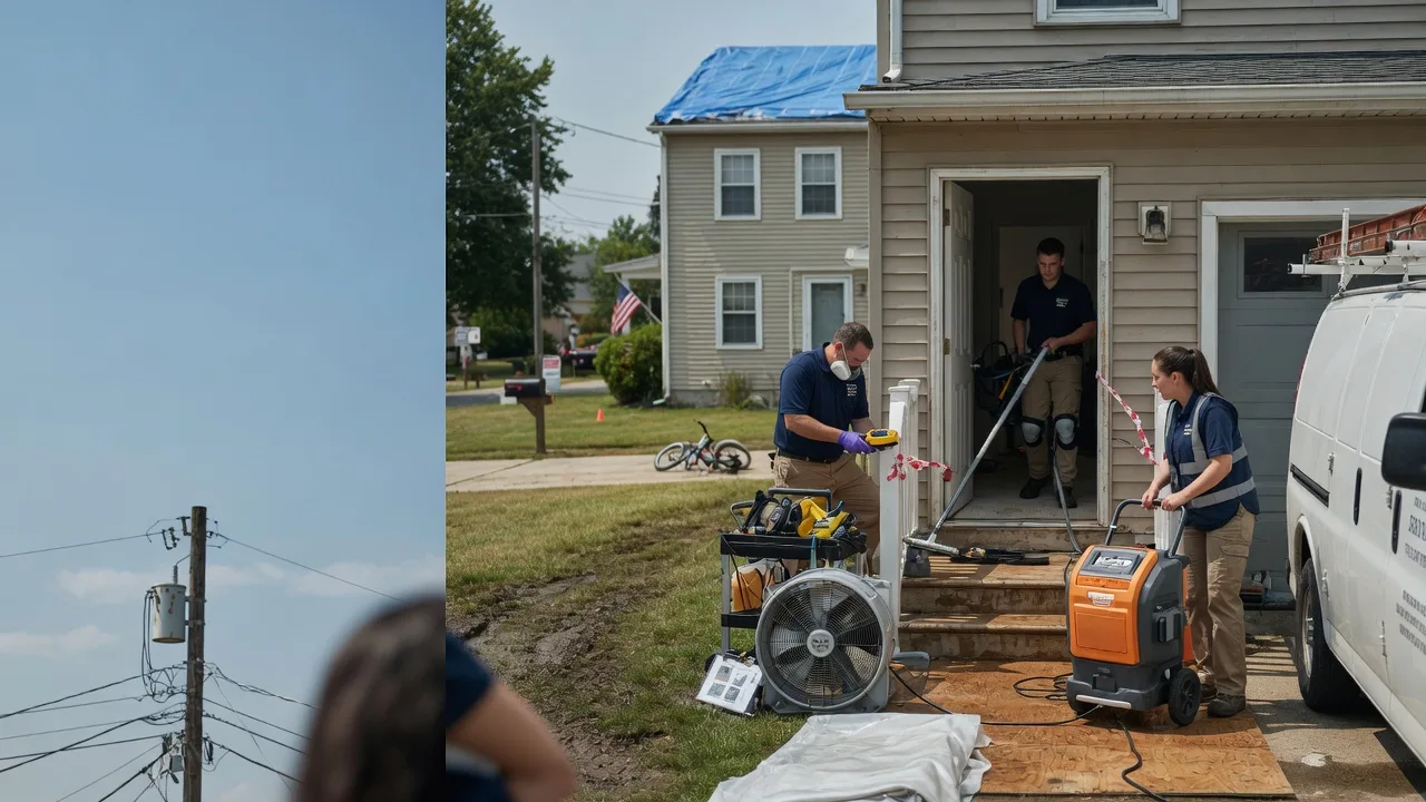Water Damage Repair in Mexico, PA near me